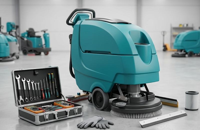 Masalah Umum pada Mesin Pembersih Lantai dan Cara Memperbaikinya